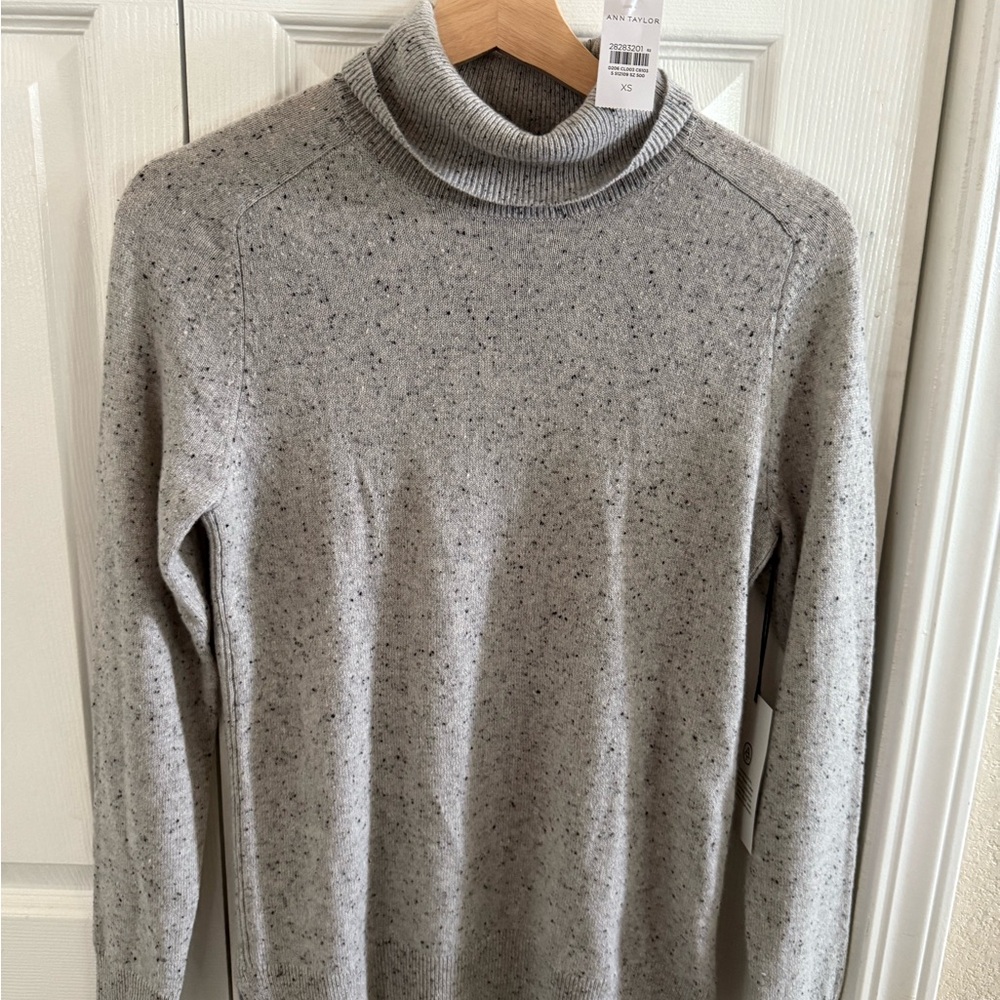 Ann Taylor Cashmere Speckled Knit